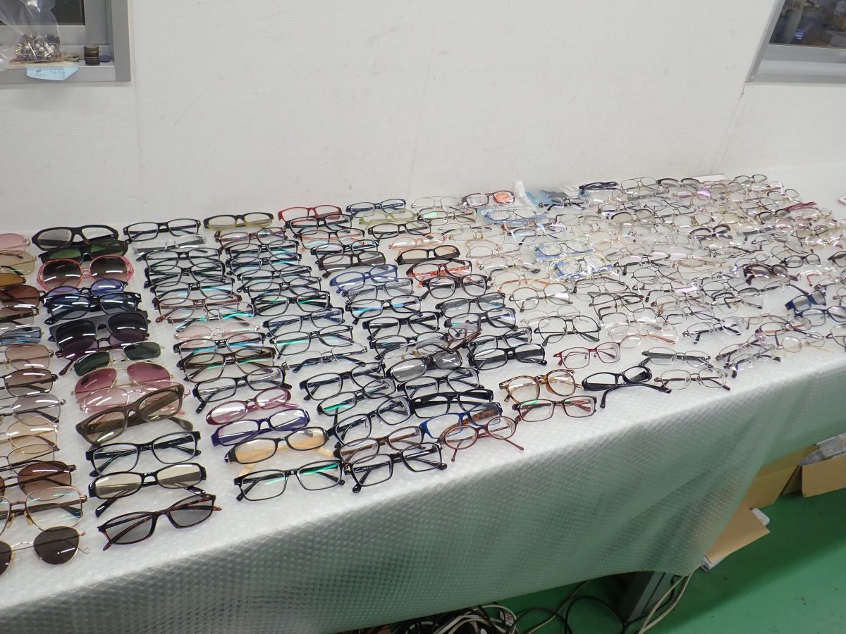 D054-120　ヴィンテージ?メガネ?サングラスまとめ　BVLGARI ブルガリ/LANCEL ランセル/Ray-Ban/カンゴール/ハナエモリ/ヴァレンティノ