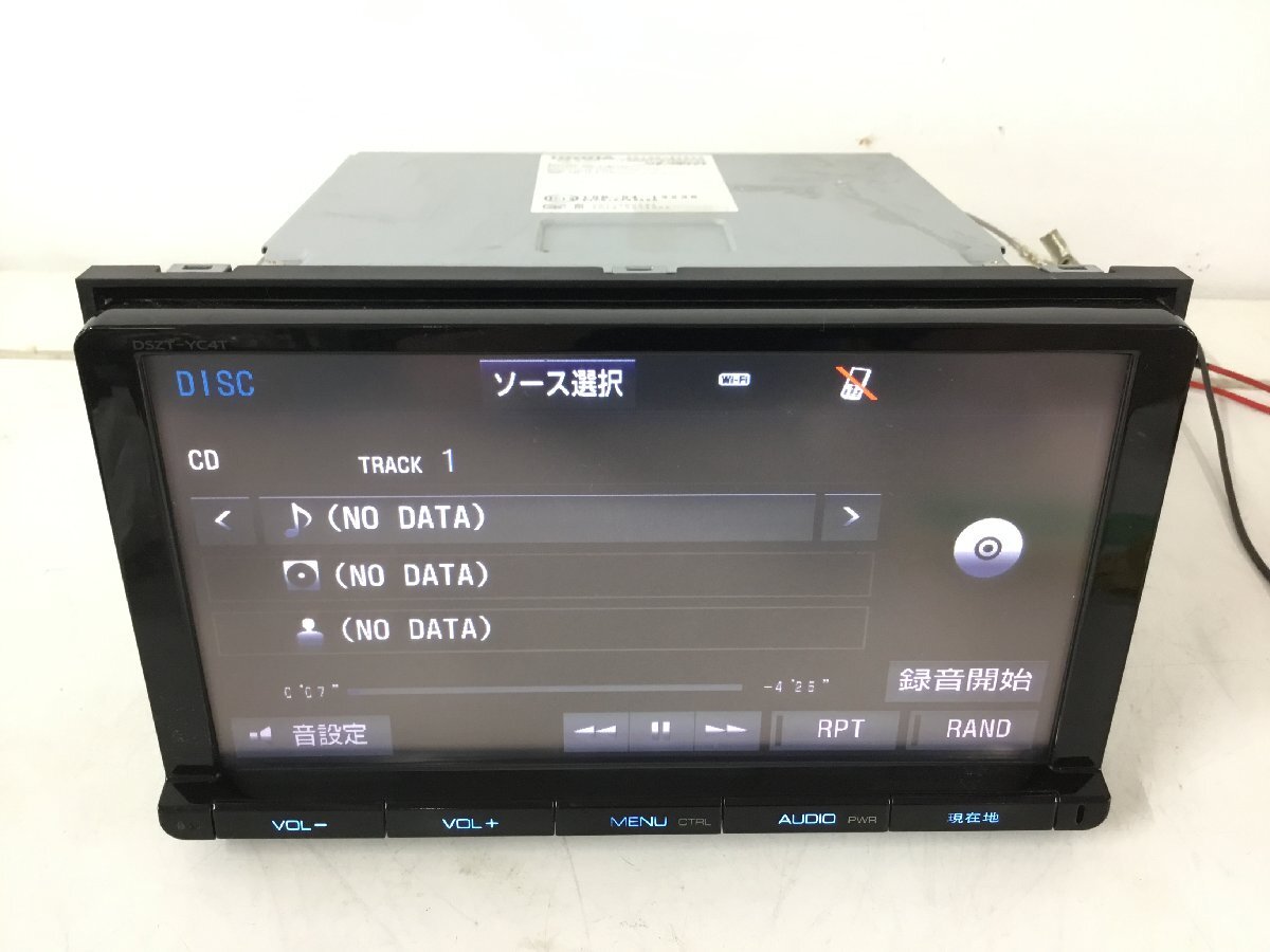  распродажа! карта данные 2015 год Toyota оригинальный Memory Navi DSZT-YC4T 9 дюймовый Full seg TV подтверждено 2501254 2J9-3.