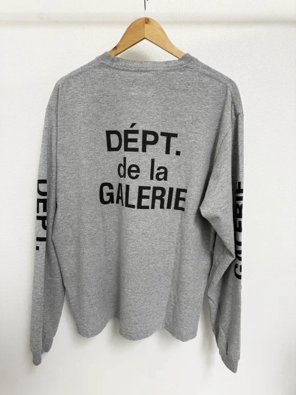 GALLERYDEPT.☆関税込☆フレンチロゴ クラシカル 長袖 Tシャツ GALLERY DEPT. FRENCH COLLECTOR L/S TEE Lサイズ H.GREY