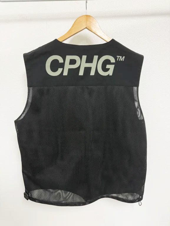 美品 CAPTAINS HELM Golf Tactical Vest Lサイズ ブラック Cph/Golf キャプテンズヘルム ゴルフ ベスト ジャケット