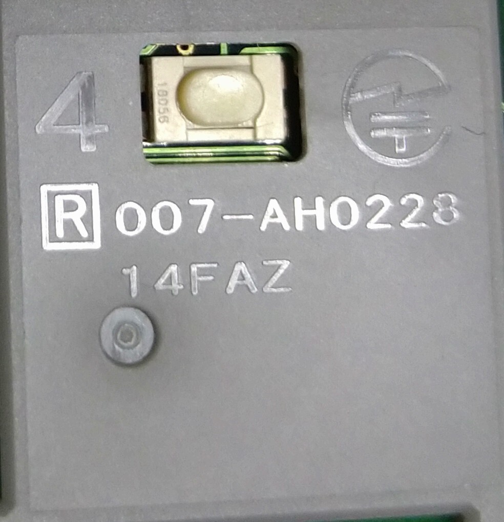 初期化済トヨタ レクサス純正スマートキー3ボタン基盤番号231451-3950 007-AH0228 14FAZ 新品電池サービス②