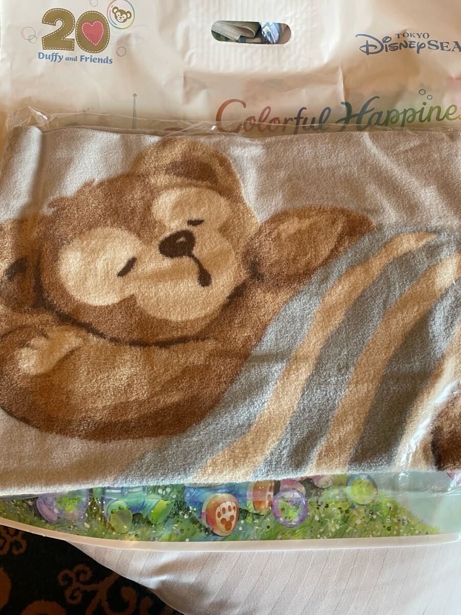東京ディズニーシー來場者限定　Duffy and Friends ブランケット ジェラートピケ 