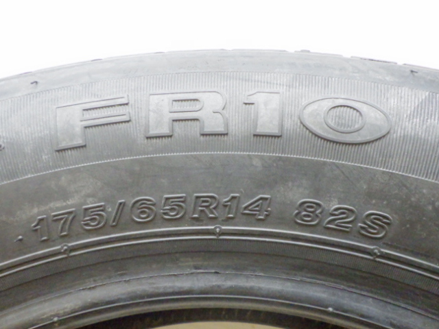 175/65R14 82S ファイアストン Firestone 夏 FR10 中古 9.9分山 1本のみ サマータイヤ 175/65/14 175/65-14 P3546_画像2