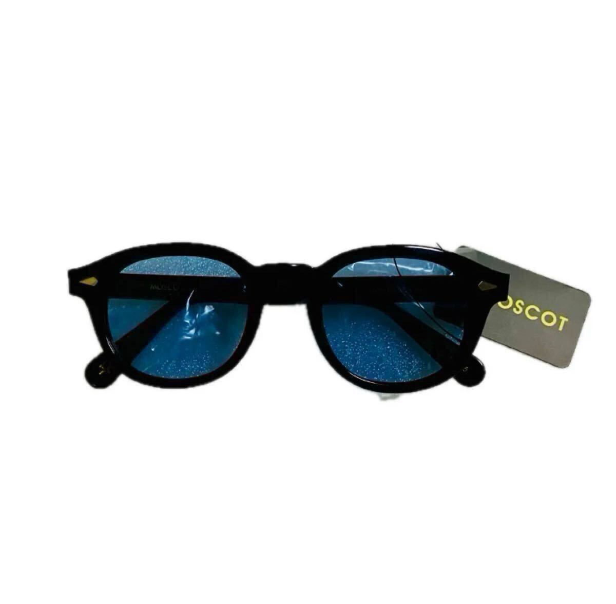 MOSCOT LEMTOSH サングラス 人気モデル ブラック ブルー 新品49 MOSCOT 49 LEMTOSH サングラス 新品 未使用 人気モデル ブラック