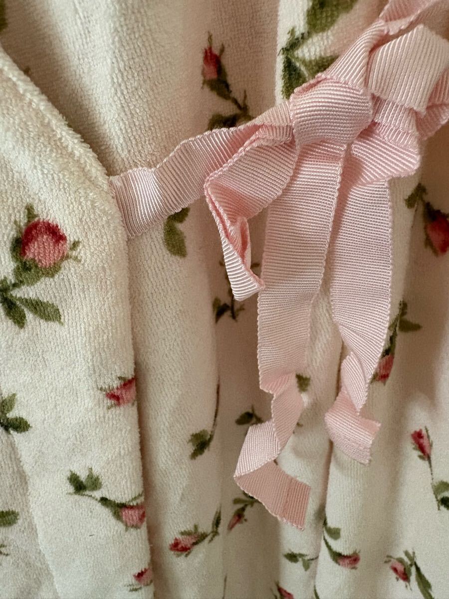Laura Ashley ローラアシュレイ【新品】ニットパイルパジャマワンピースピンク系