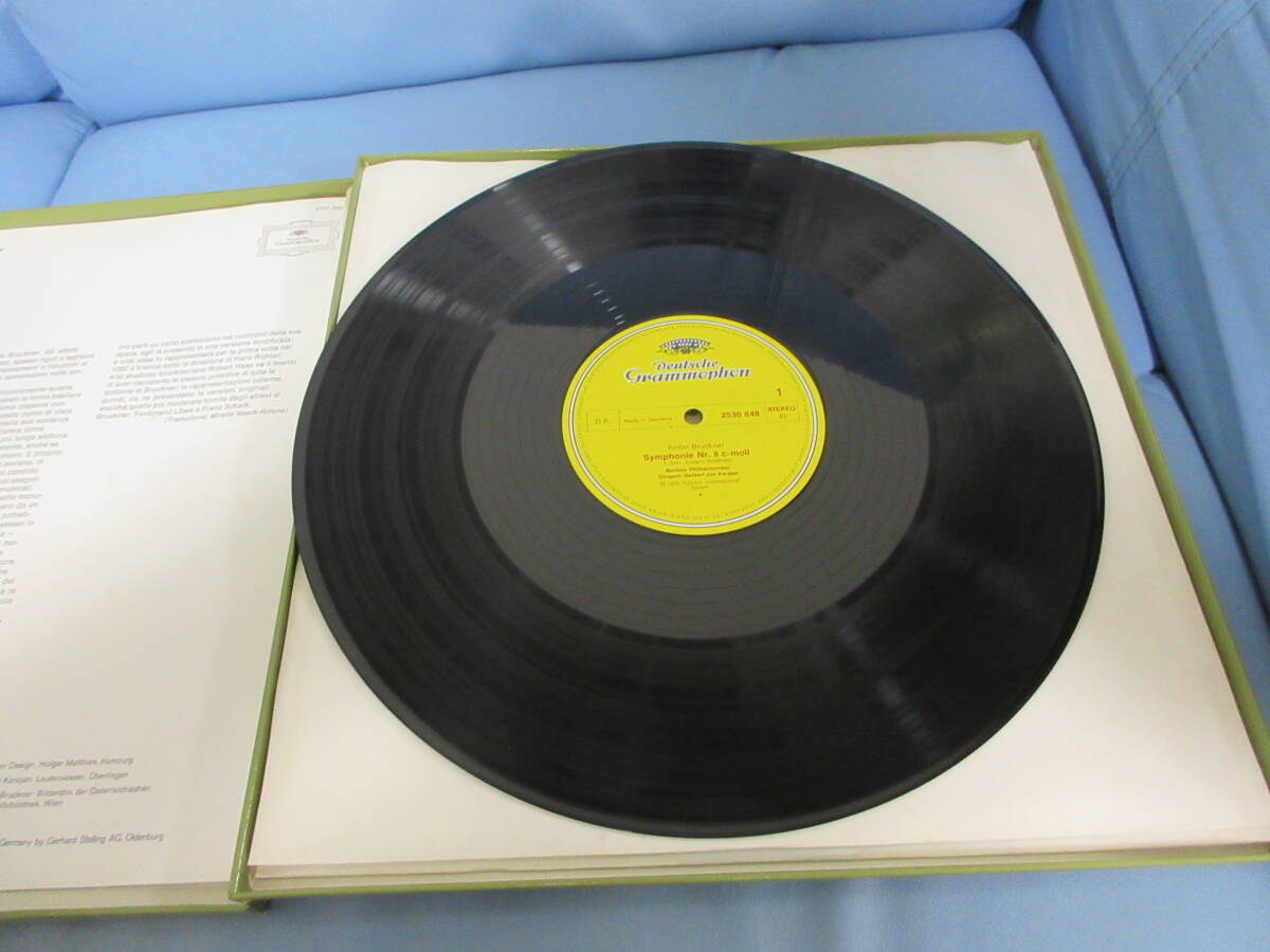　【独グラモフォン直輸入盤2LP BOX】　ブルックナー/交響曲第8番　カラヤン指揮ベルリン・フィル　[1975年]　【1】_画像6