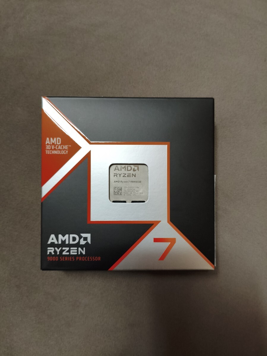 AMD Ryzen 7 9800X3D　正常動作