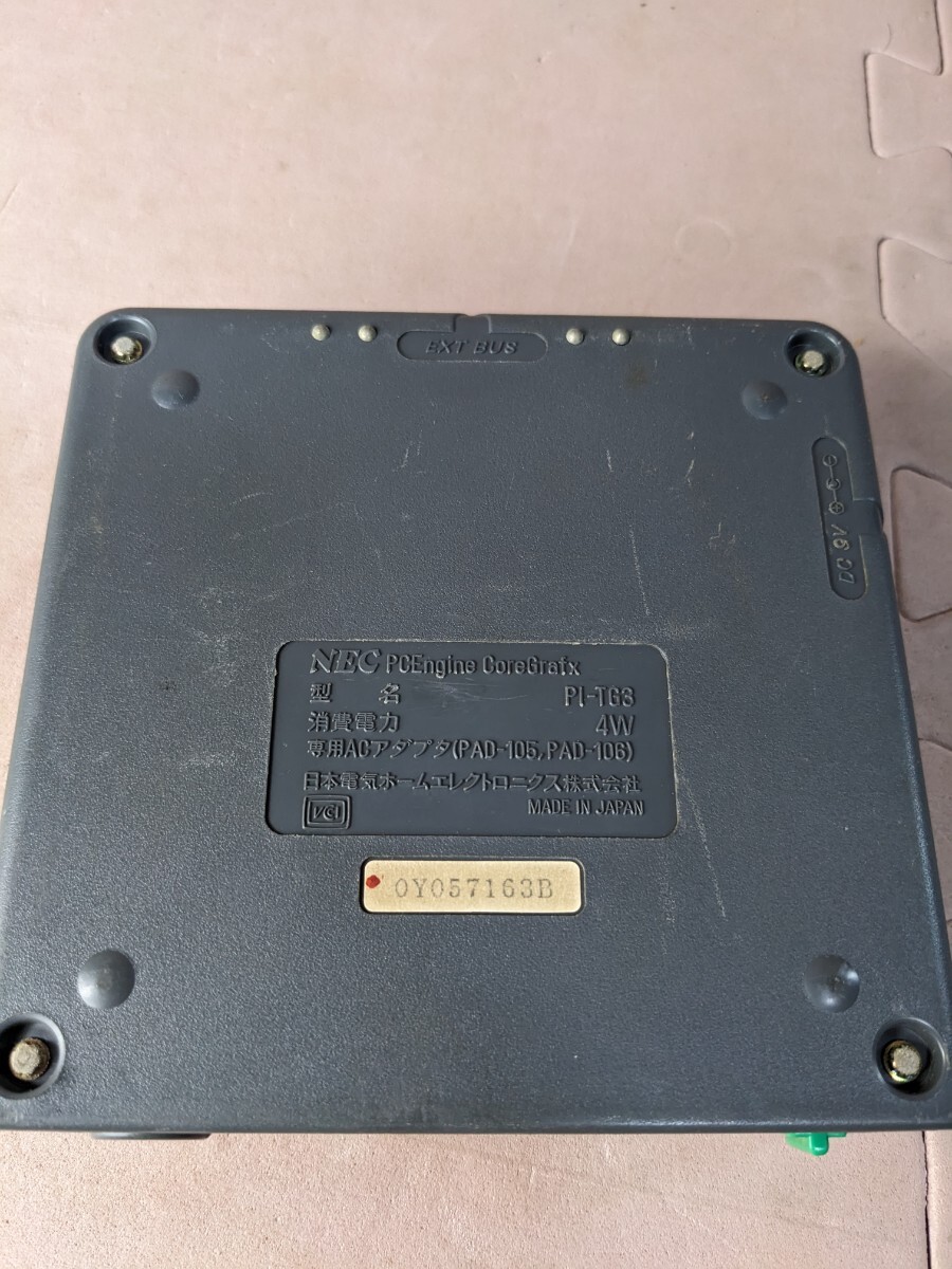 1 иен PC двигатель NEC core графика PC Engine GRAFX soft имеется Junk текущее состояние товар 