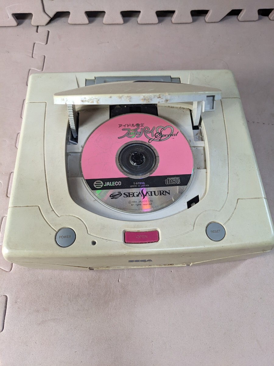 1 иен Sega Saturn SEGASATURN игра soft soft SS корпус суммировать Junk текущее состояние товар 