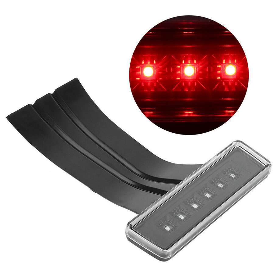  California грязь Star 07-18y Jeep Wrangler JK высокая яркость LED дополнительный стоп-сигнал на уровне глаз водителя внутренний черный бесцветные линзы 