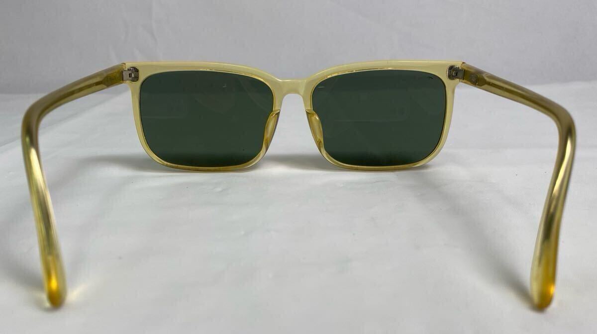 M 中古品/現(xiàn)狀品】レイバン B&L トラディショナル BENNETT ベネット クリスタルイエロー クリア サングラス ケース付き 送料無料 