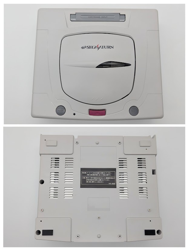  бесплатная доставка / подтверждение рабочего состояния / простой чистка settled ] Sega Saturn корпус + принадлежности + soft ma- bell VS Street Fighter и т.п. * раздел описания товара . подробности фотография есть.