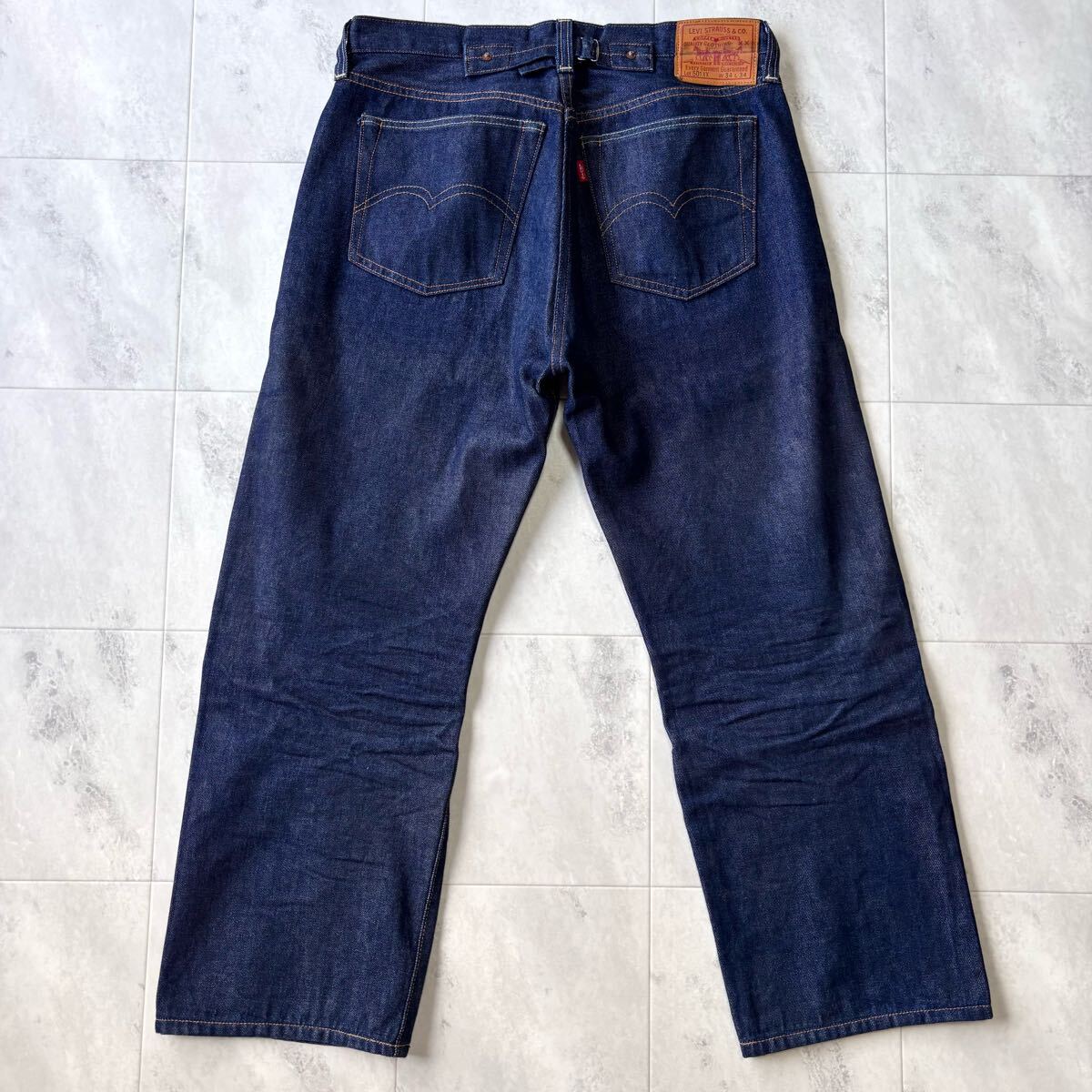 【超希少 W34】リーバイス ビンテージ クロージング Levi's 501XX 37モデル 1937 BIGE 日本制 シンチバック 濃紺 LVC デニムパンツ 赤耳
