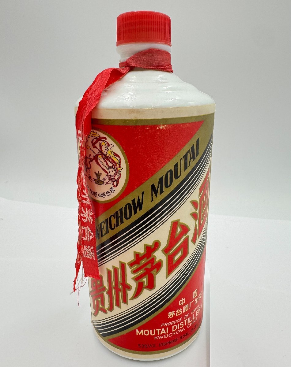 【内祝い】 貴州茅台酒 開栓済み ◇古酒 年代不明 天女ラベル マオタイ酒 その他