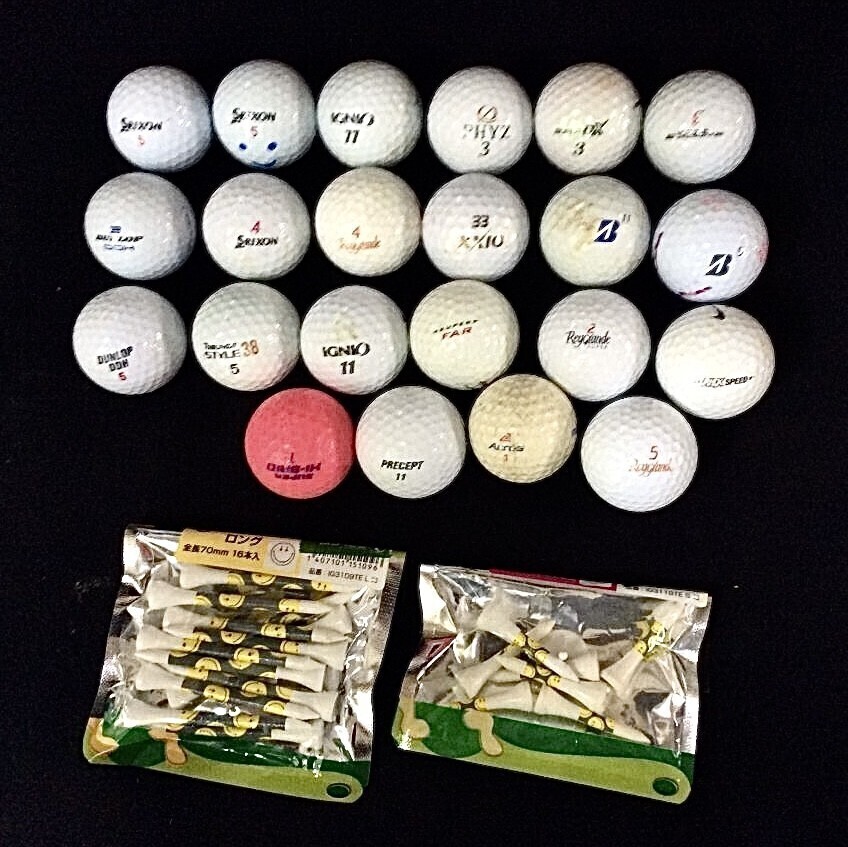 ゴルフ用品 プロジカル ゴルフ PROGICAL GOLF キャディバッグ ネイビー おまけ付 ティー ボール 22球 メーカー品 中古品 美品 管38886129