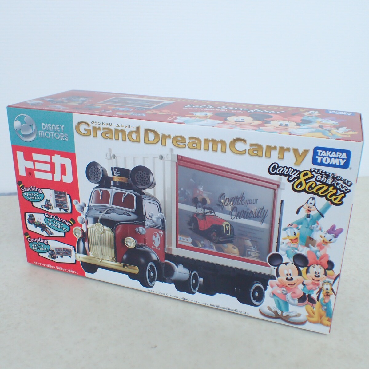  нераспечатанный Disney Tomica Grand Dream Carry Disney MOTORS Mickey Takara Tommy [IO