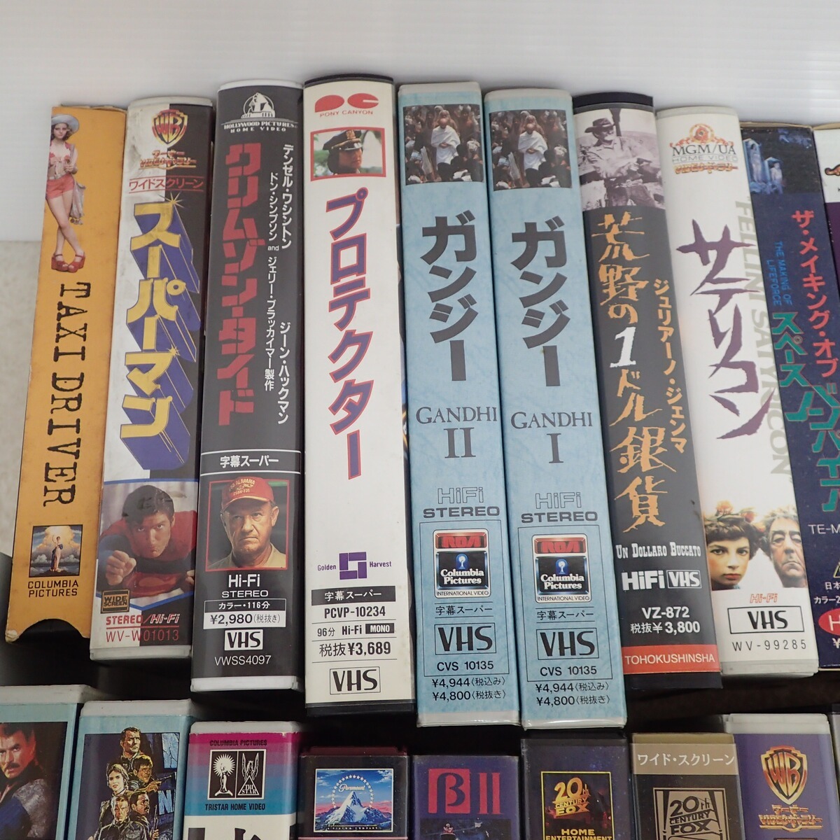 洋畫 VHS 宇宙大作戦/007/ガンジー/スター?レック/さよならジュピター/サンダーバード6號(hào)/スペースバンパイア 等 まとめてセット【IN