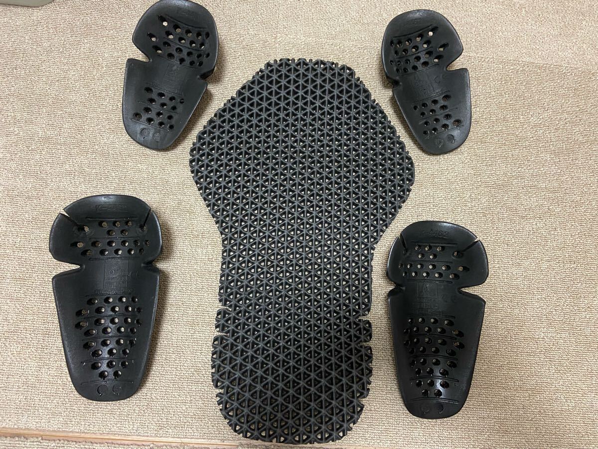 クシタニ　ジャケット用プロテクターセット （背中、肩、肘）