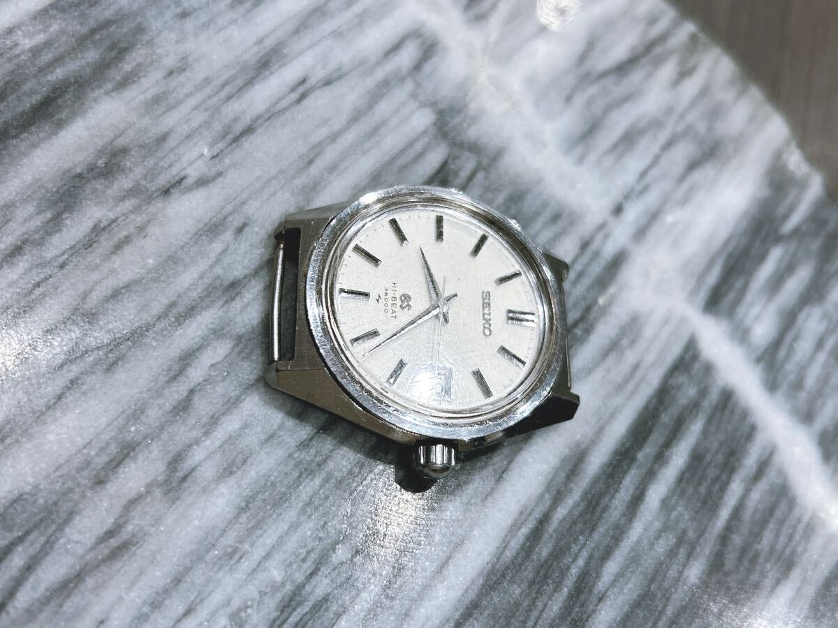 [ работа товар ]1970 год производства GS Grand Seiko высокий свекла 36000 механический завод 4522-8000 наручные часы GRAND SEIKO SS Seiko 
