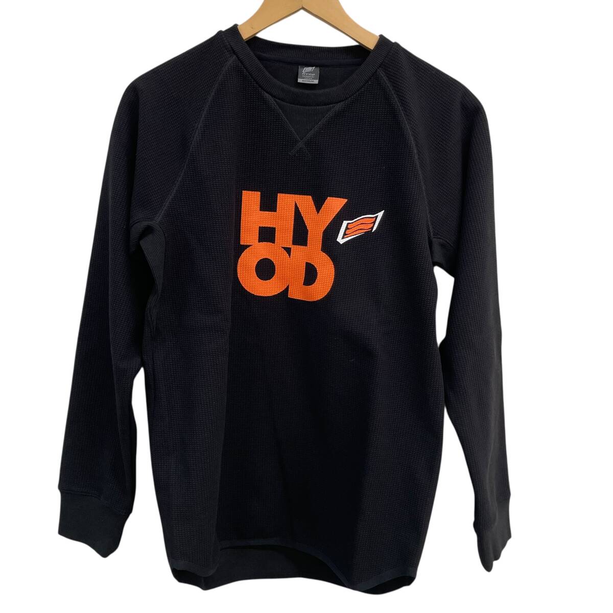 【未使用品】 HYOD STU746 WIND BLOCK WAFFLE SHIRTS 黒系 ブラック系 Mサイズ 19126-60