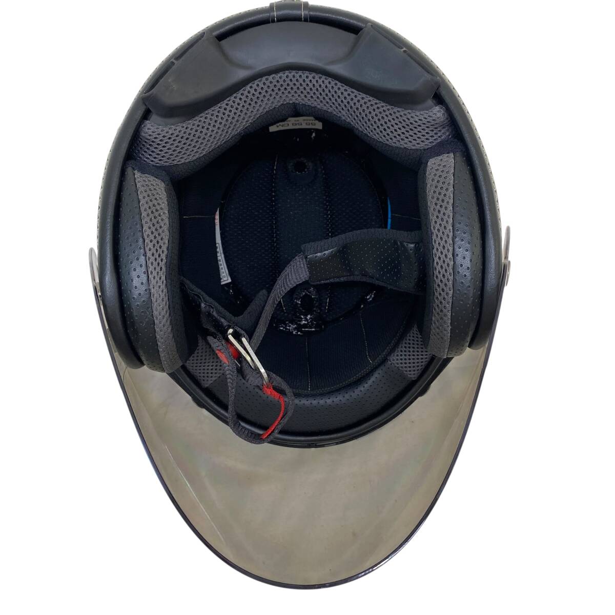 【美品】 Arai アライ CLASSIC AIR ERA ヘルメット　※スモークシールド付き S(55-56cm)サイズ オレンジ系 黒系 ブラック系 20484-100