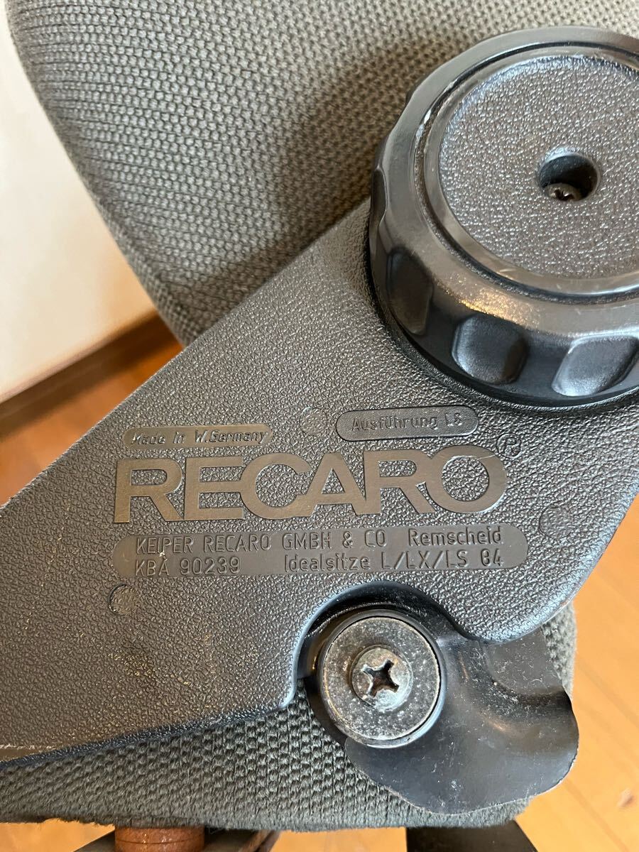 レカロ　KEIPER RECARO Idealsitz L/LX/LS 84 セミバケット ブリッド 助手席側(cè)シートレール AE86 RECARO