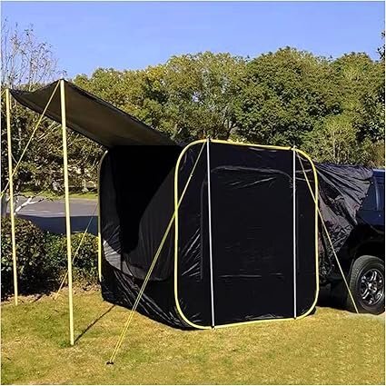 2022 防災対策 車中泊テントカーサイドタープ トランクテントポップアップテント キャンプ 日よけ 車と連結 SUVラポップアップテント その他