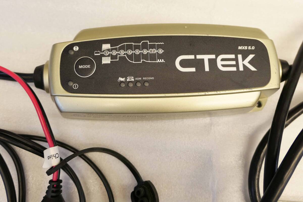 CTEK　シーテック　バッテリーチャージャー　充電器　MXS 5.0