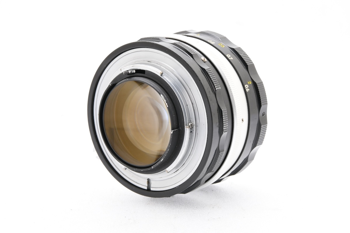 Nikon F фото mikT серебряный предыдущий период 659 десять тысяч шт. + не Ai NIKKOR-S Auto 50mm F1.4 Nikon однообъективный зеркальный пленочный фотоаппарат стандарт одиночный подпалина пункт линзы #33466