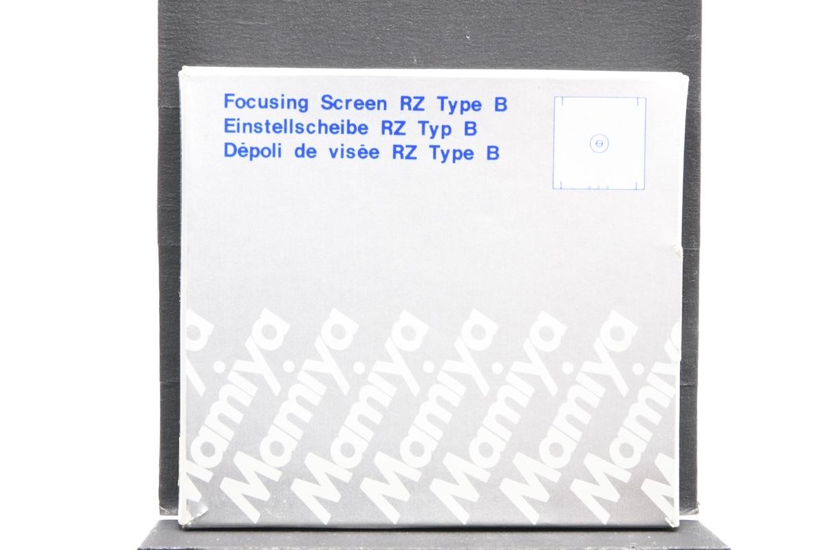 Yahoo!オークション - MAMIYA ファインダースクリーンRZ タイプB スプ