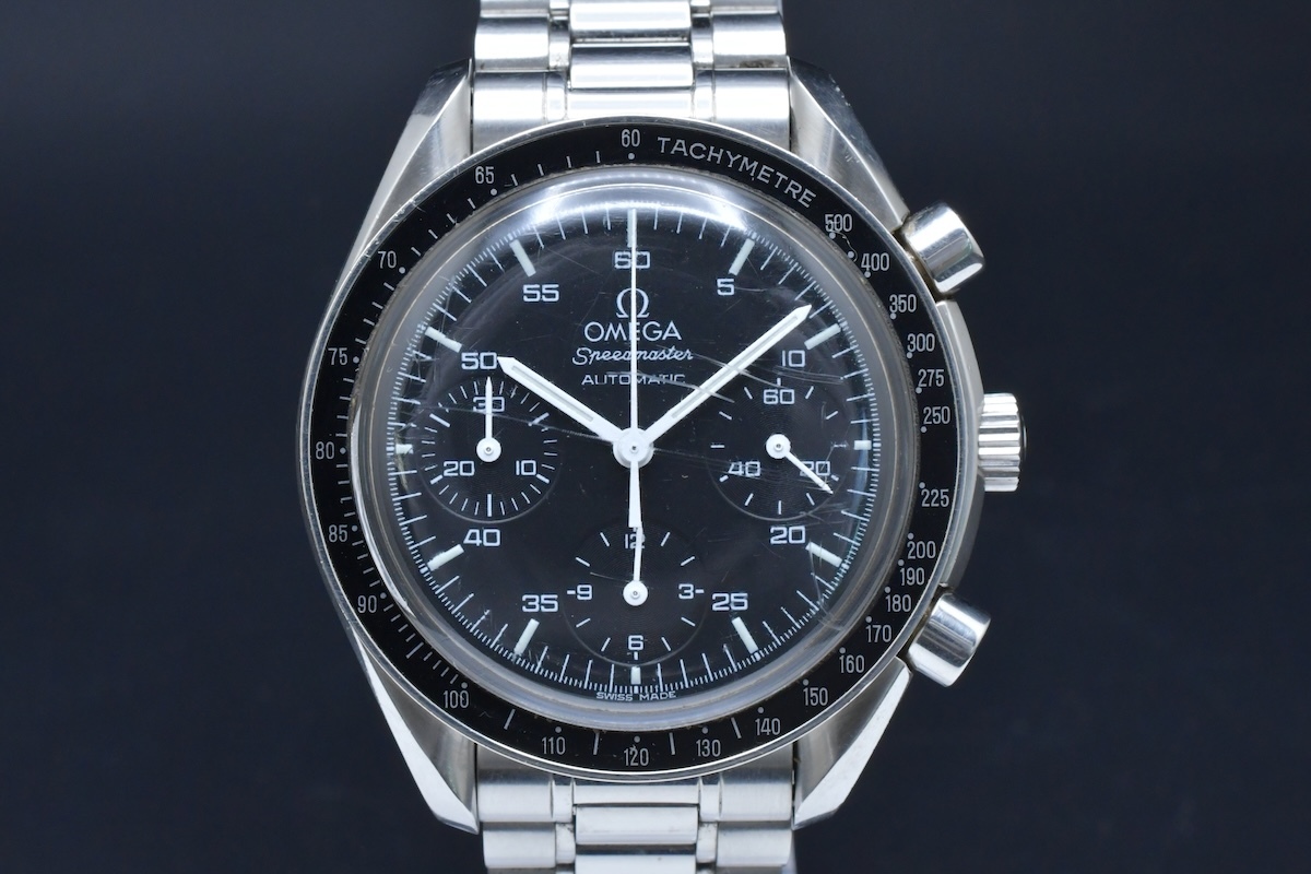箱?ワランティ付 OMEGA Speedmaster Ref:175.0032.1/3510.50 Cal.3220 オメガ スピードマスター クロノグラフ 自動(dòng)巻き ■34022