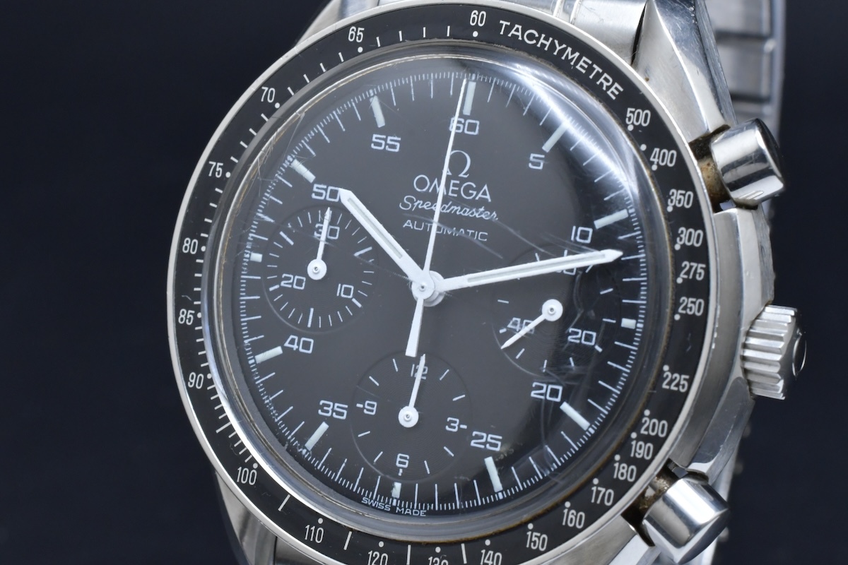 箱?ワランティ付 OMEGA Speedmaster Ref:175.0032.1/3510.50 Cal.3220 オメガ スピードマスター クロノグラフ 自動(dòng)巻き ■34022