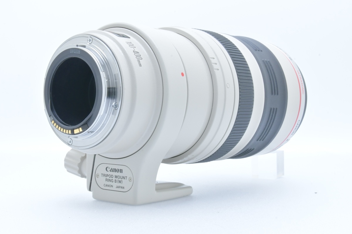 ケース付 CANON ZOOM LENS 100-400mm F4.5-5.6 L IS USM EFマウント キヤノン AFズームレンズ ■34089
