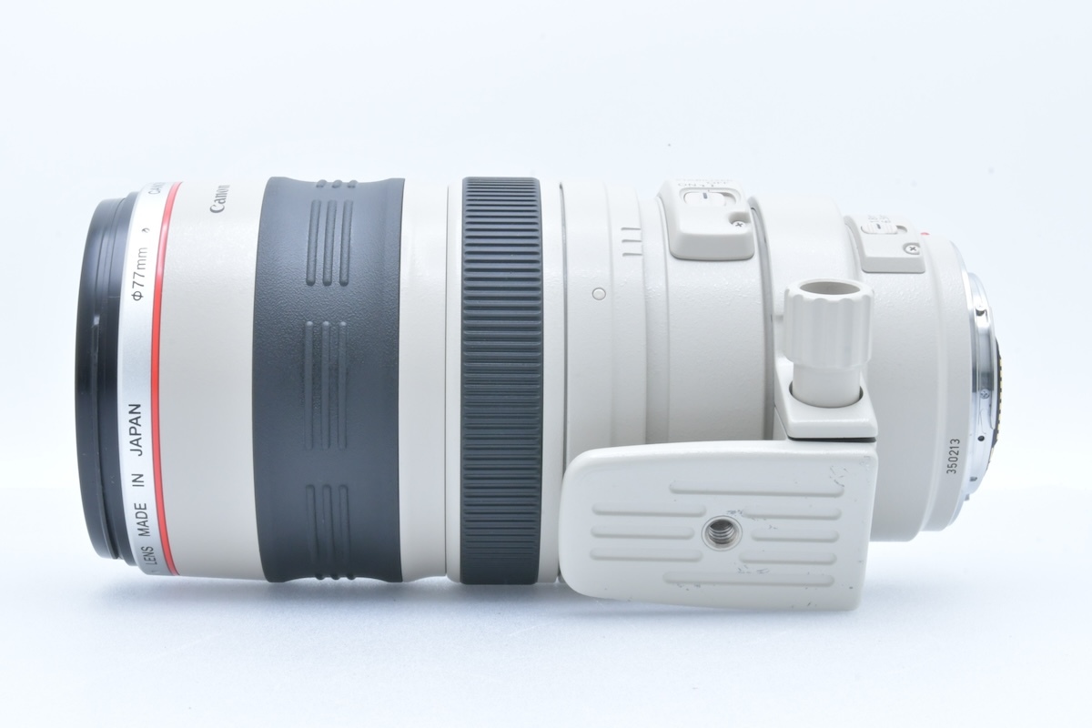 ケース付 CANON ZOOM LENS 100-400mm F4.5-5.6 L IS USM EFマウント キヤノン AFズームレンズ ■34089