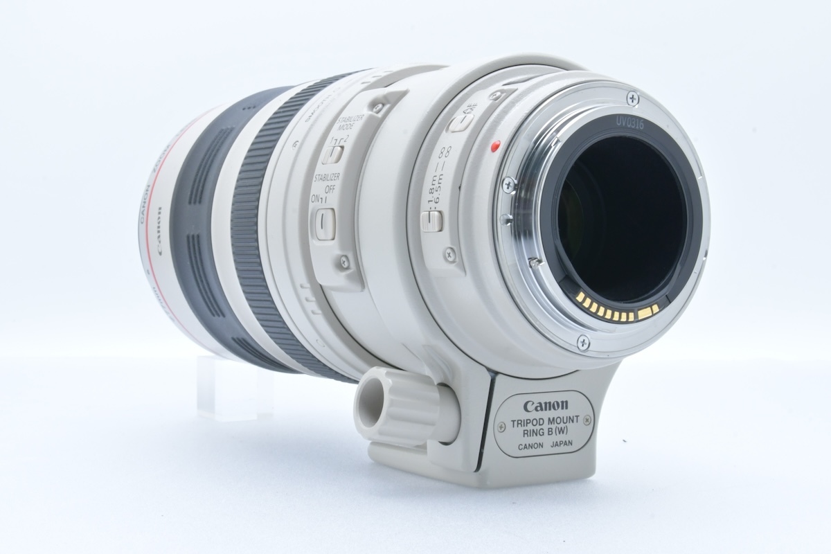 ケース付 CANON ZOOM LENS 100-400mm F4.5-5.6 L IS USM EFマウント キヤノン AFズームレンズ ■34089