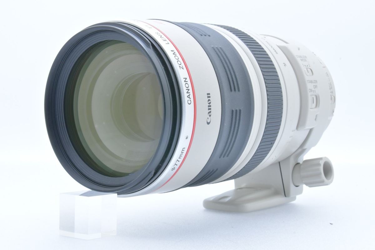 ケース付 CANON ZOOM LENS 100-400mm F4.5-5.6 L IS USM EFマウント キヤノン AFズームレンズ ■34089