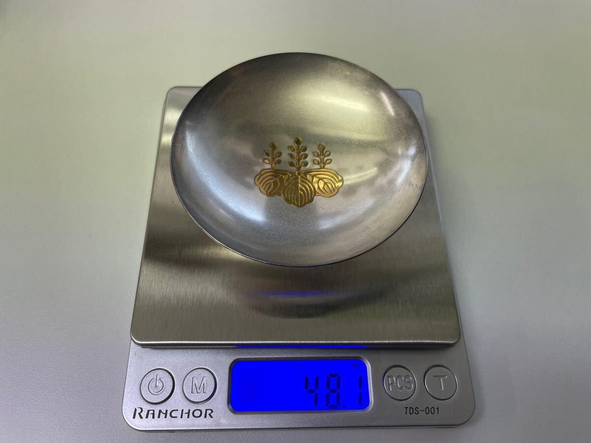 銀杯 純銀 SILVER シルバー 銀 銀製 純銀刻印 銀杯 純銀 SILVER 銀盃 シルバー 純銀製 刻印あり 48.1g