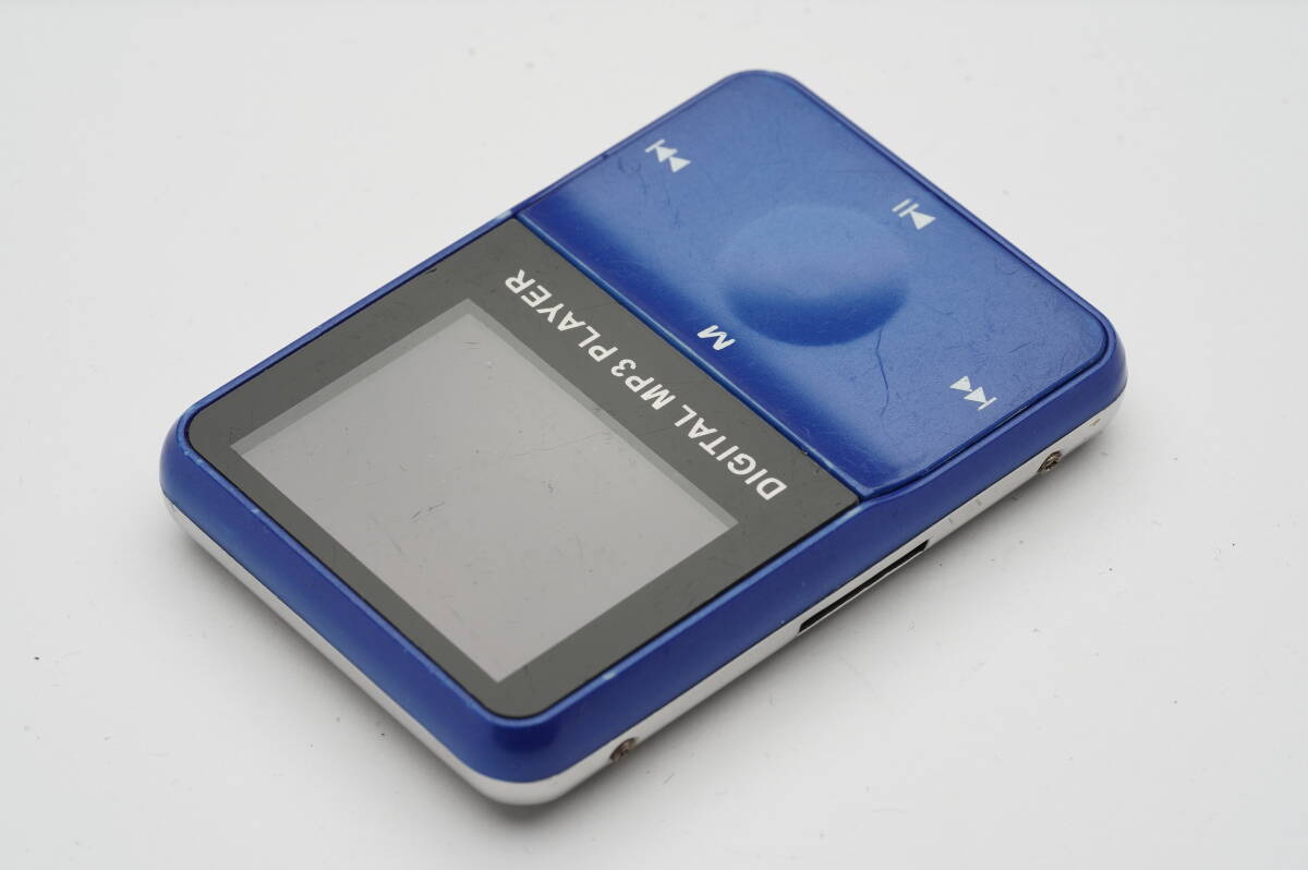 DIGITAL MP3 PLAYER ブルー MP3プレーヤー デジタルオーディオプレーヤー 送料180円