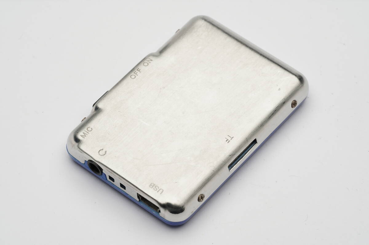 DIGITAL MP3 PLAYER ブルー MP3プレーヤー デジタルオーディオプレーヤー 送料180円