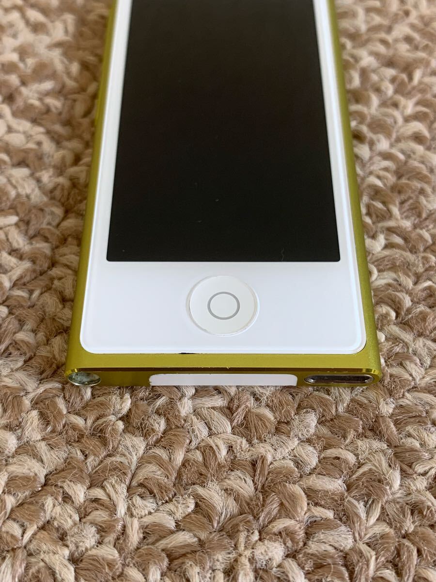 動作確認済 iPod nano 第7世代 イエロー Bluetooth 美品 動作確認済 iPod nano アイポッド ナノ 第7世代 イエロー