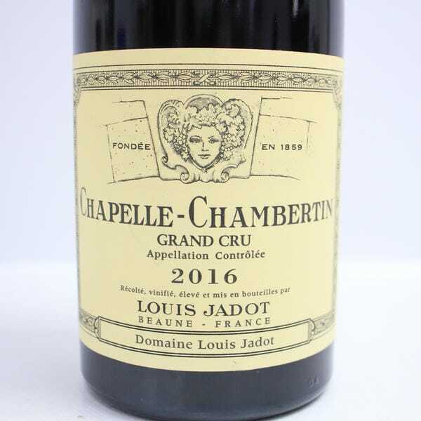 1円~LOUIS JADOT（ルイ ジャド）シャペル シャンベルタン グランクリュ 2016 13.5％ 750ml J25E270013