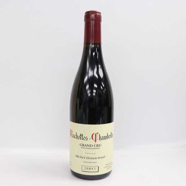 Michel Bonnefond（ミシェル ボンヌフォン）リュショットシャンベルタン グランクリュ 2003 13.5％ 750ml F24H280010