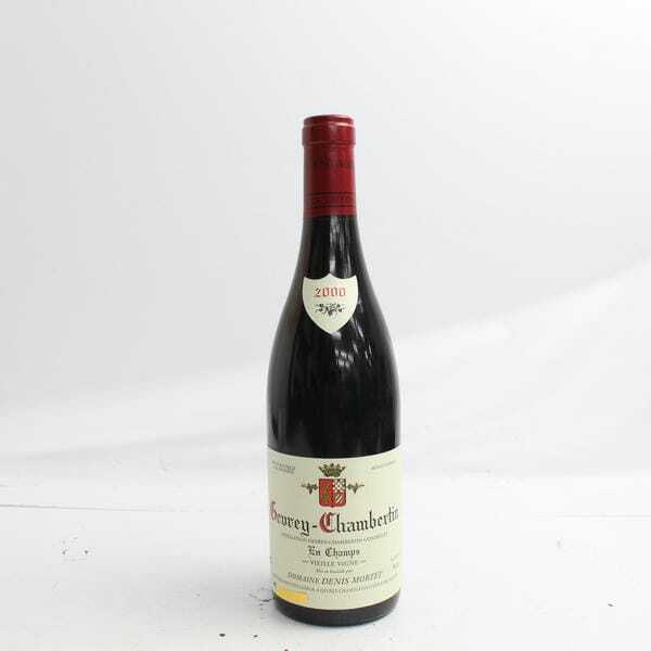 1円~DENIS MORTET（ドニ モルテ）ジュヴレ シャンベルタン アン シャン ヴィエイユヴィーニュ 2000 13% 750ml T25F050066