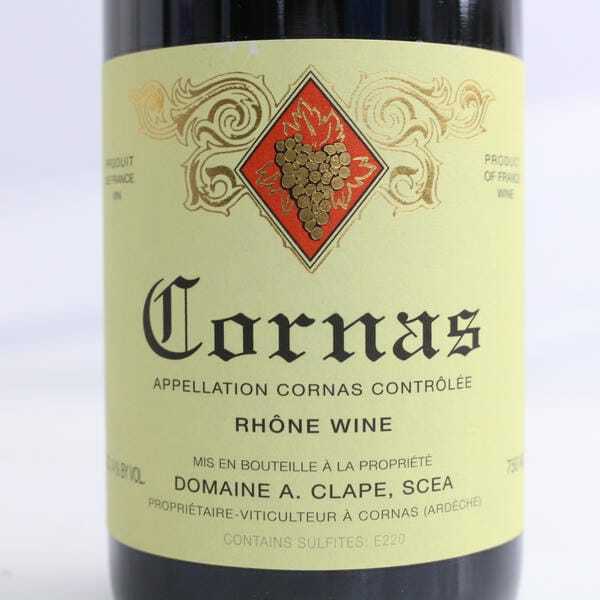 Domaine Auguste Clape（ドメーヌ オーギュスト クラープ）コルナス 2010 14% 750ml U25E210012