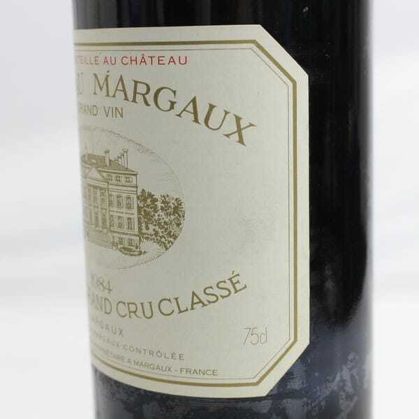CHATEAU MARGAUX（シャトー マルゴー）1984 13％未満 750ml ※キャップ汚れ?液面低下 X25F060026