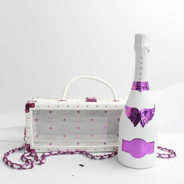 1円~ANGEL（エンジェル）ロゼ ホワイト バレンタインデー エディション レザータイプ 12.5％ 750ml G25E160047