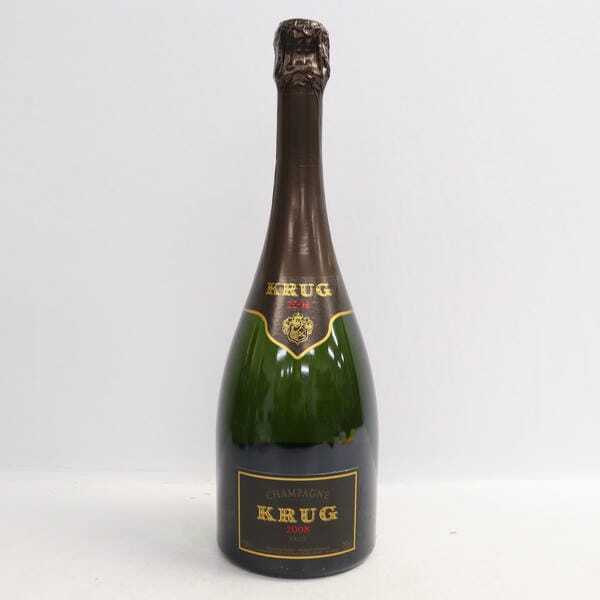 1円~KRUG（クリュッグ）ヴィンテージ ブリュット 2008 12.5％ 750ml O25F160017