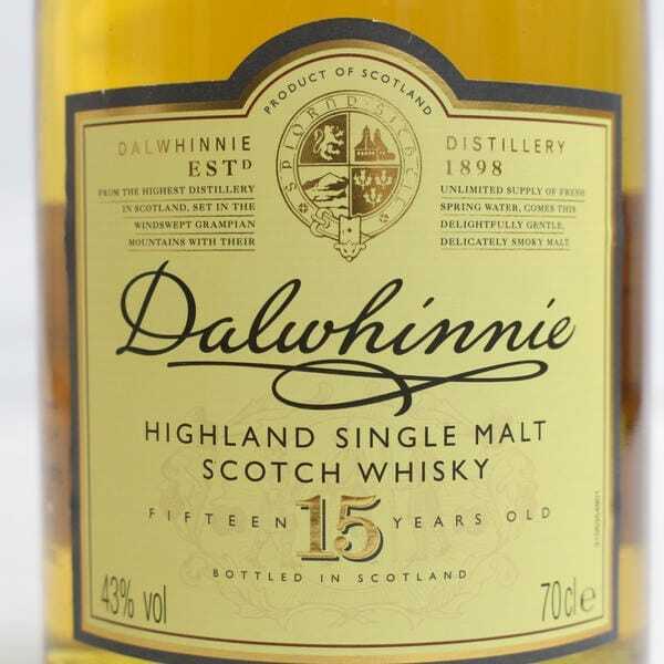 1円~Dalwhinnie（ダルウィニー）15年 43％ 700ml J25F200001