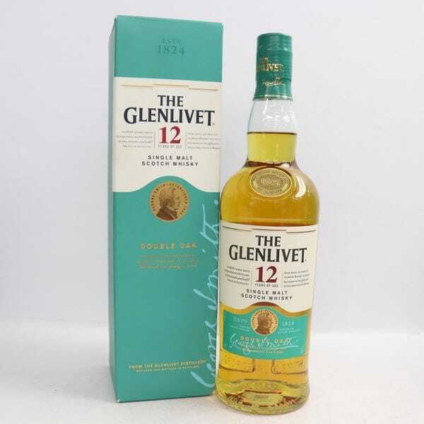 1円~GLENLIVET（グレンリベット）12年 ダブルオーク 40％ 700ml S25F130008