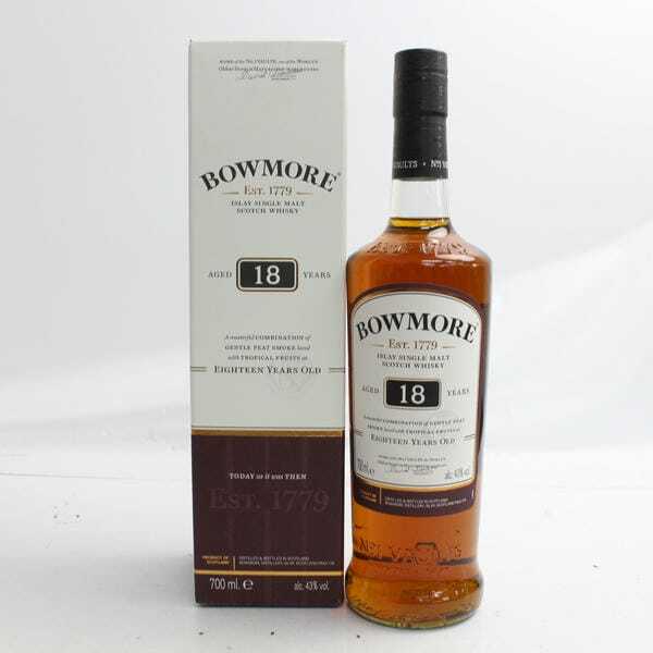 1円~BOWMORE（ボウモア）18年 43％ 700ml X25F230107